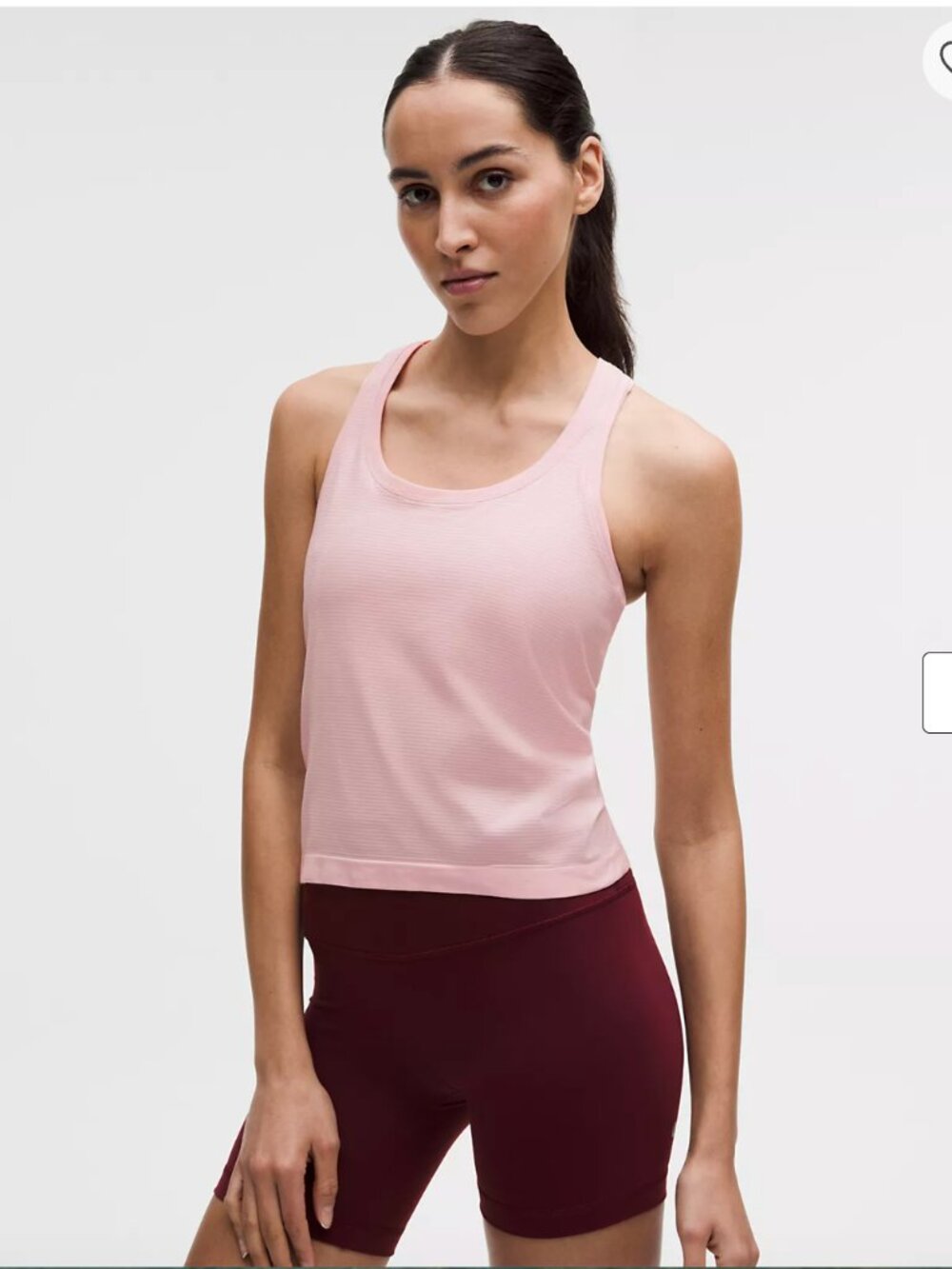 Swiftly Tech Racerback Tank Top 2.0 Waist Length Size 12